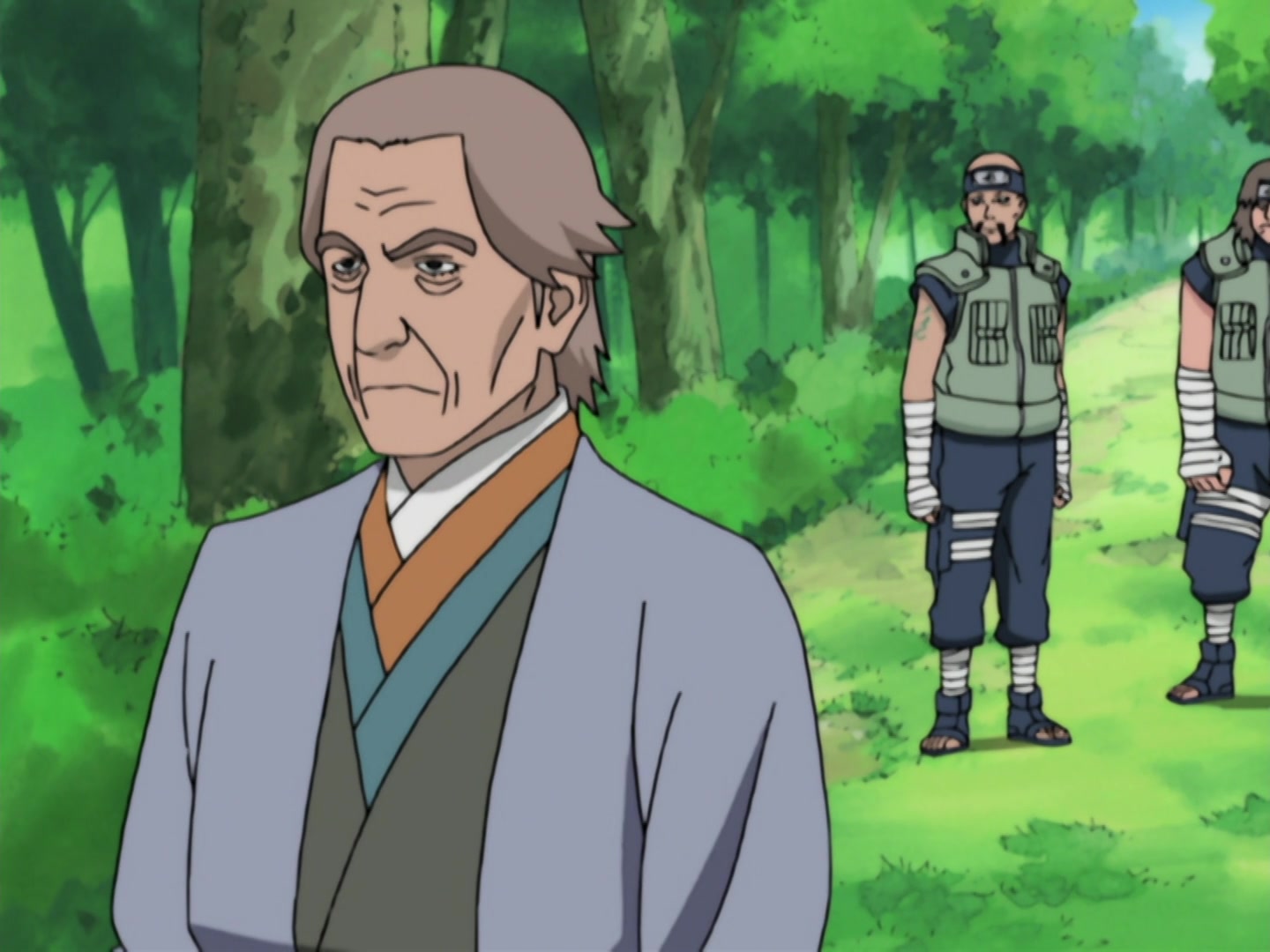 Naruto Ep 204: Yakumo's Sealed Ability @ 20:24