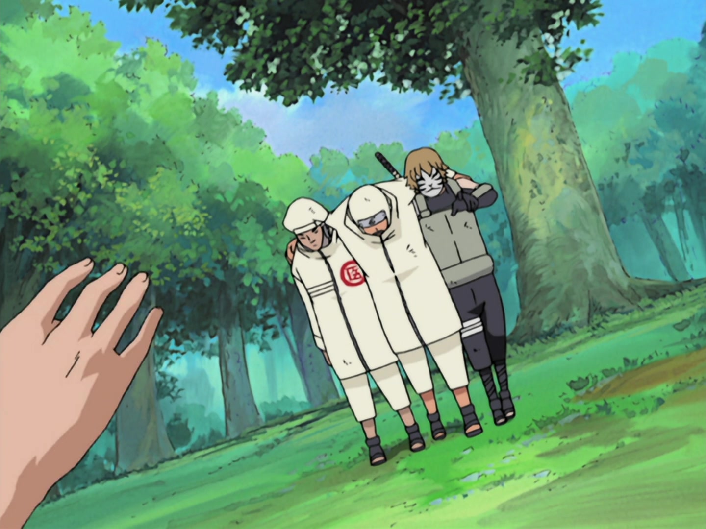 Naruto Ep 206: Genjutsu or Reality @ 19:56