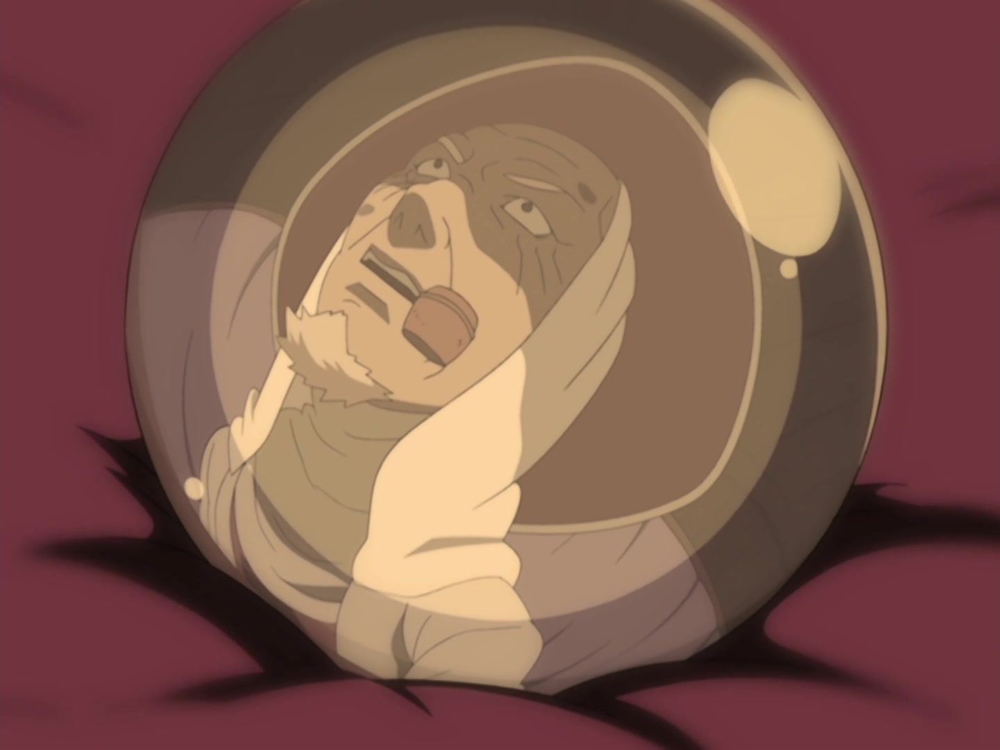 Naruto Ep 207: The Supposed Sealed Ability @ 11:36