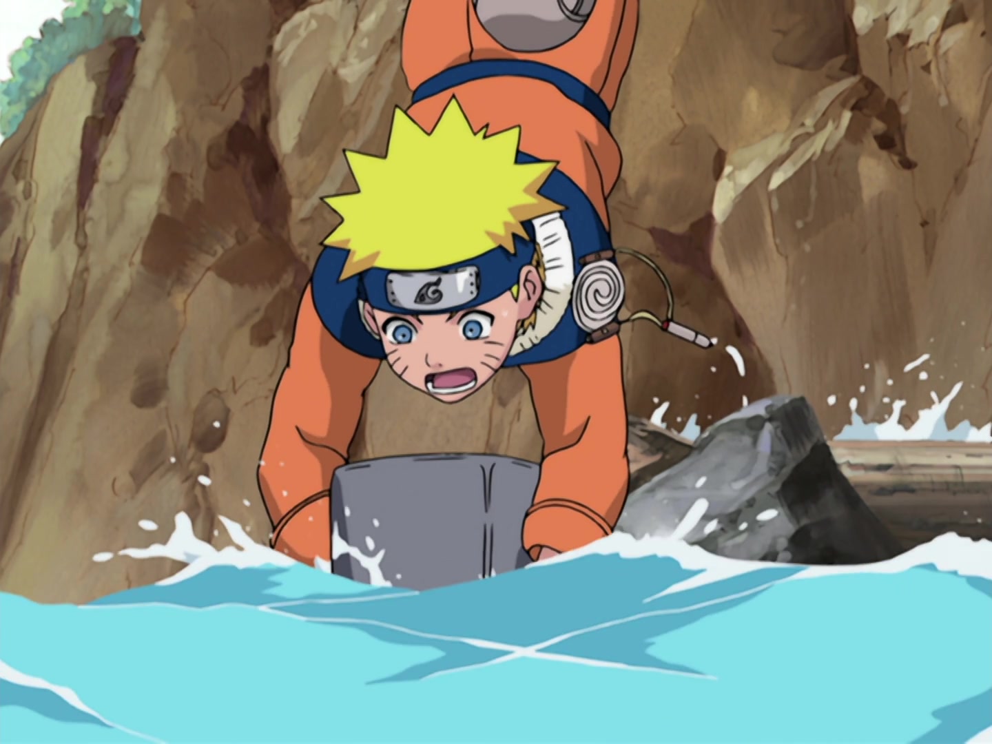 Naruto Ep 208: The Weight of the Prized Artifact! @ 06:00