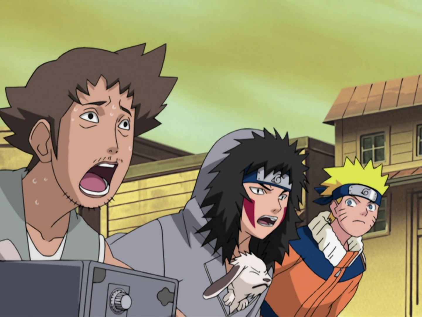 Naruto Ep 208: The Weight of the Prized Artifact! @ 08:59