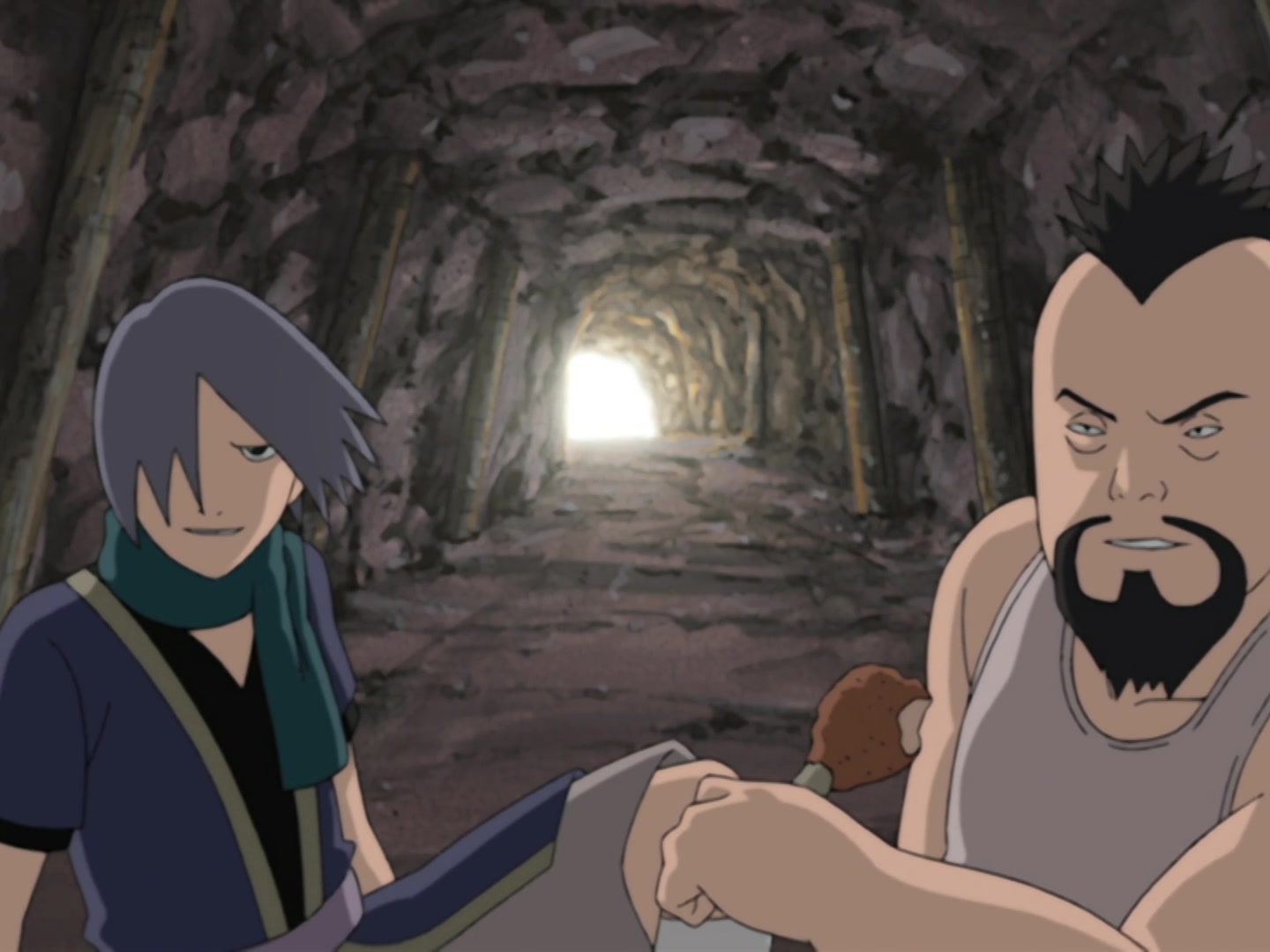 Naruto Ep 208: The Weight of the Prized Artifact! @ 10:32