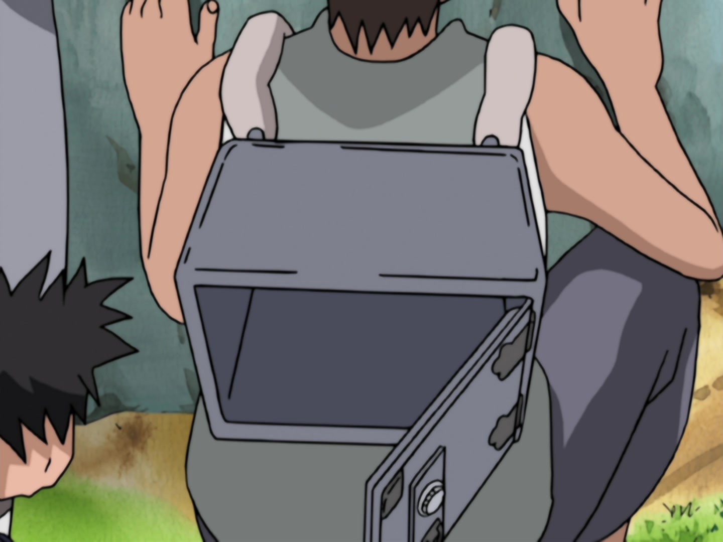 Naruto Ep 208: The Weight of the Prized Artifact! @ 12:41