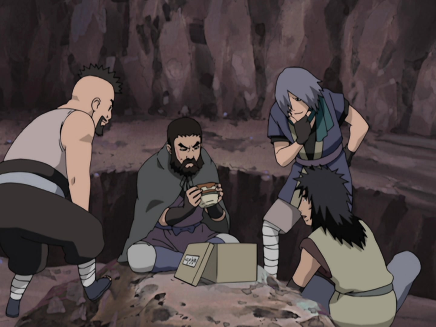 Naruto Ep 208: The Weight of the Prized Artifact! @ 13:16