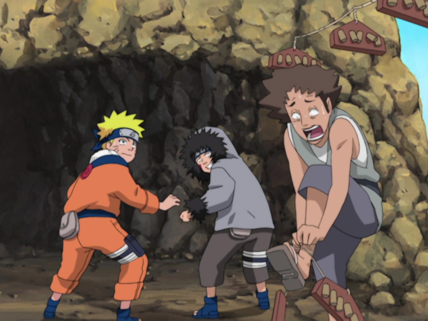 Naruto Ep 208: The Weight of the Prized Artifact! @ 13:23