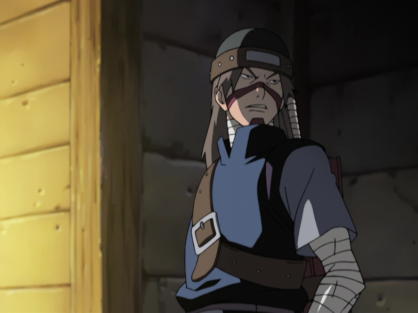 Naruto Ep 209: The Enemy Ninja Dropouts @ 03:16