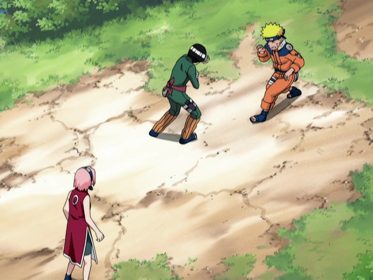 Naruto Ep 209: The Enemy Ninja Dropouts @ 07:05