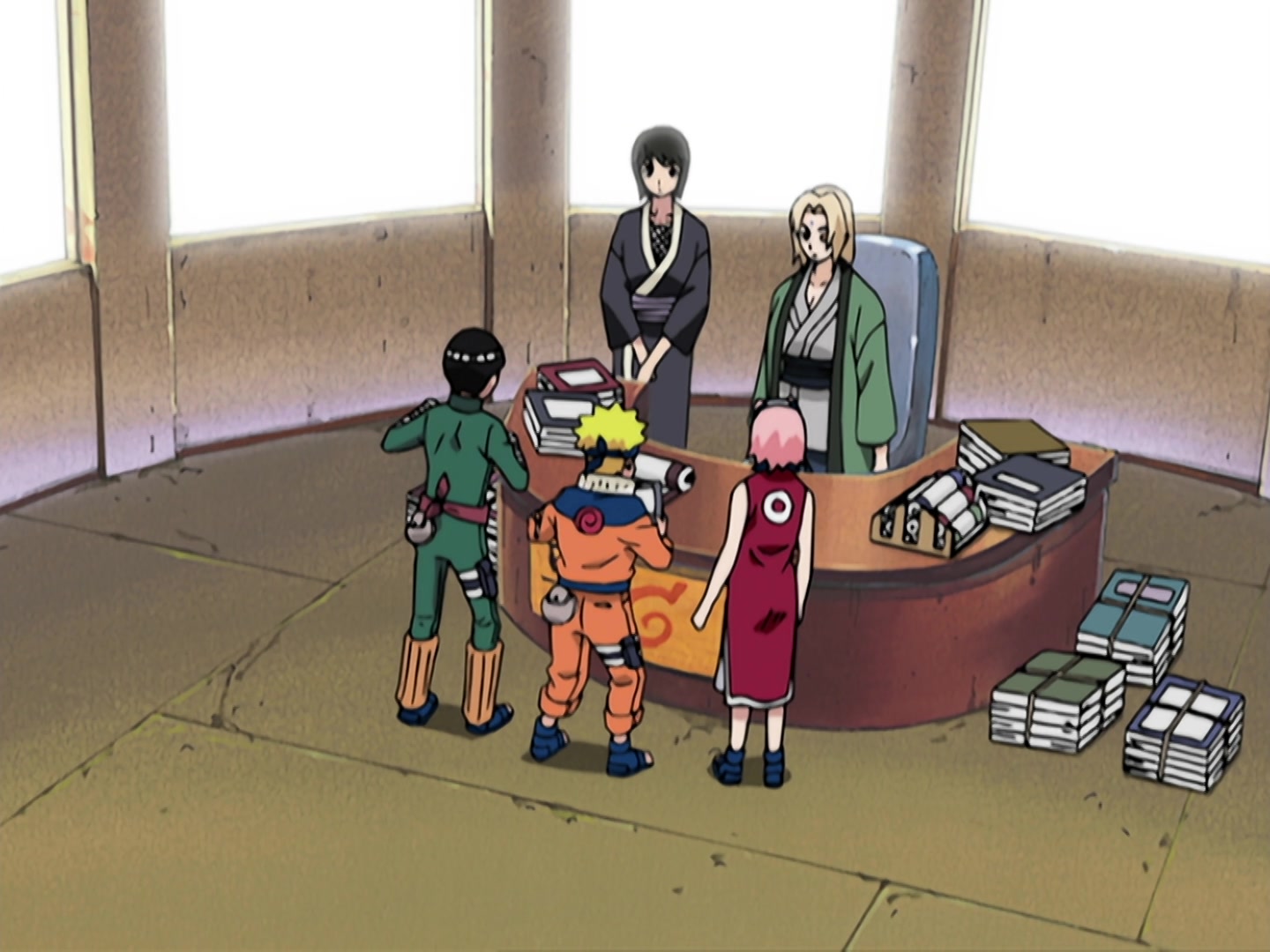 Naruto Ep 209: The Enemy Ninja Dropouts @ 09:28