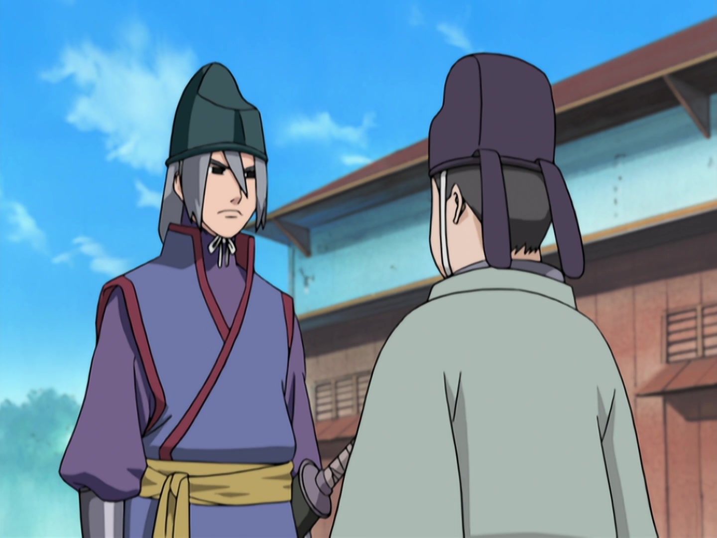 Naruto Ep 209: The Enemy Ninja Dropouts @ 11:29