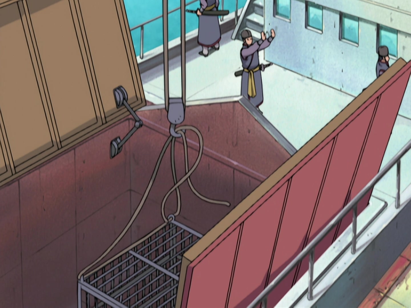 Naruto Ep 209: The Enemy Ninja Dropouts @ 12:26