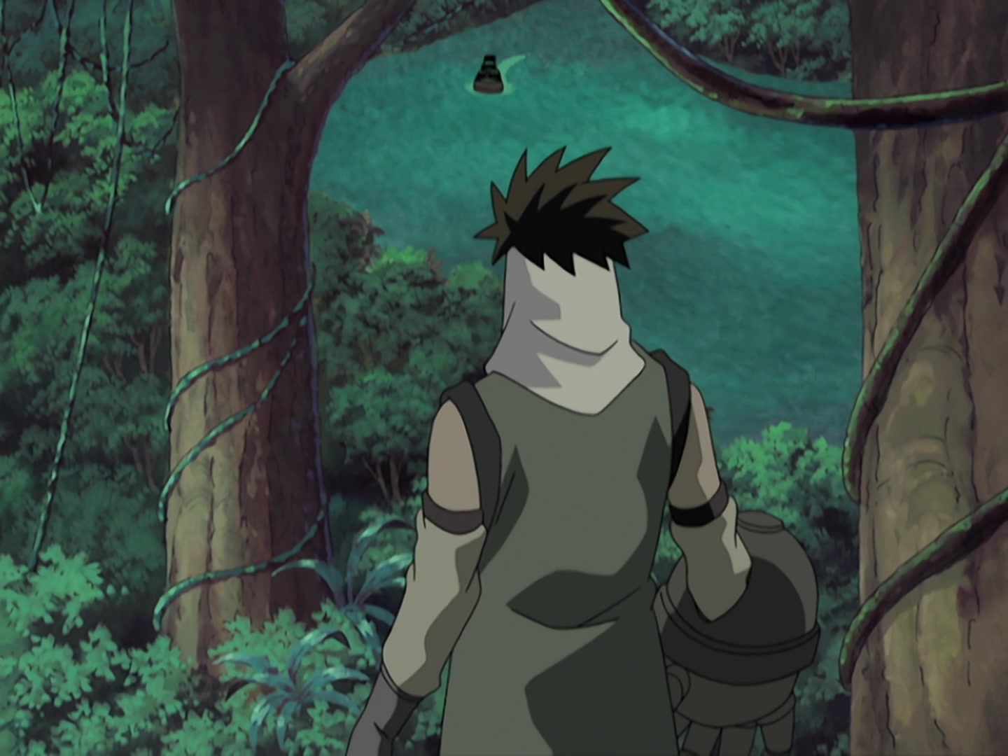 Naruto Ep 209: The Enemy Ninja Dropouts @ 17:41