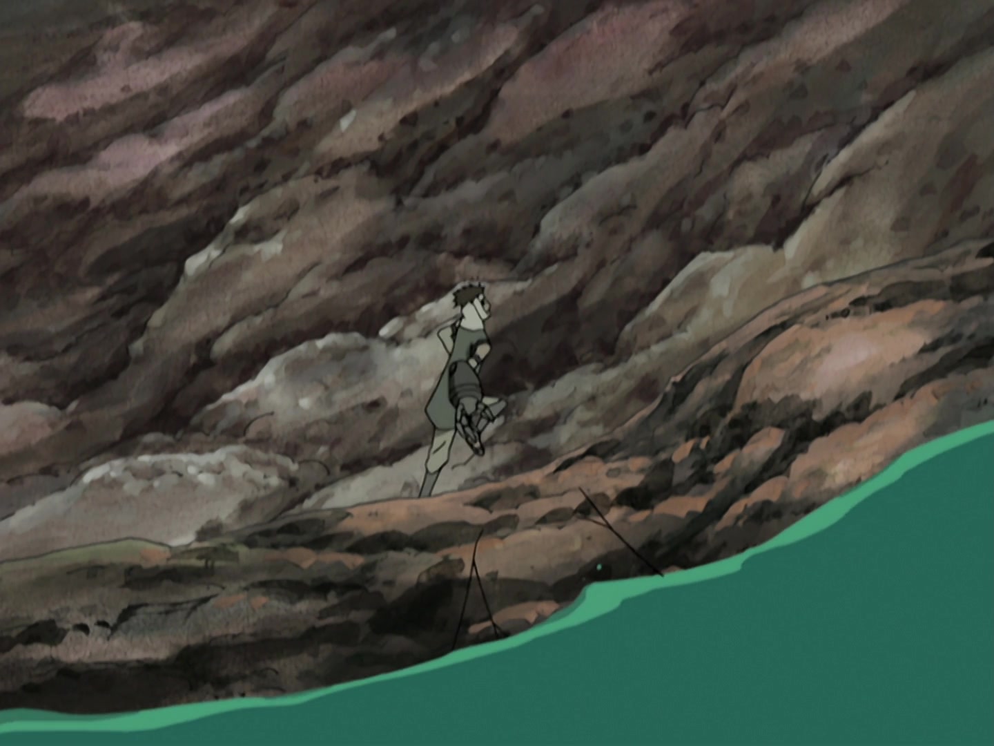 Naruto Ep 209: The Enemy Ninja Dropouts @ 18:02
