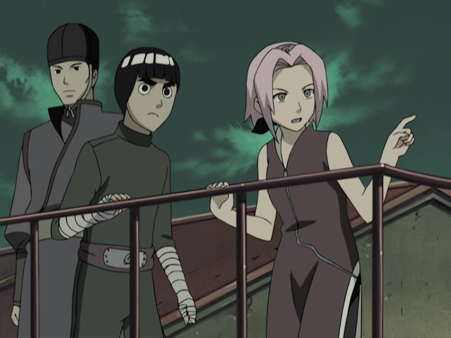 Naruto Ep 209: The Enemy Ninja Dropouts @ 18:17