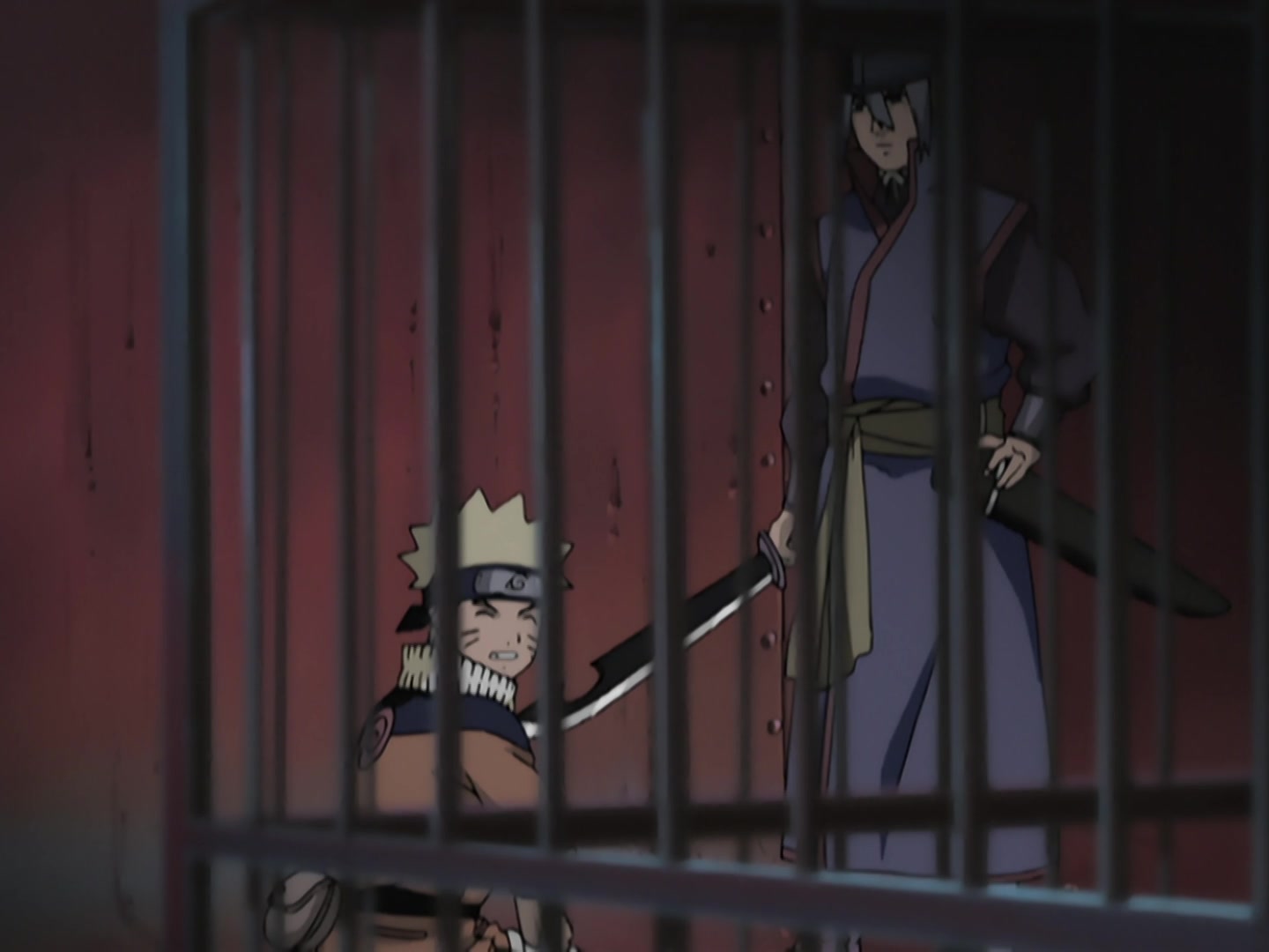 Naruto Ep 209: The Enemy Ninja Dropouts @ 18:52