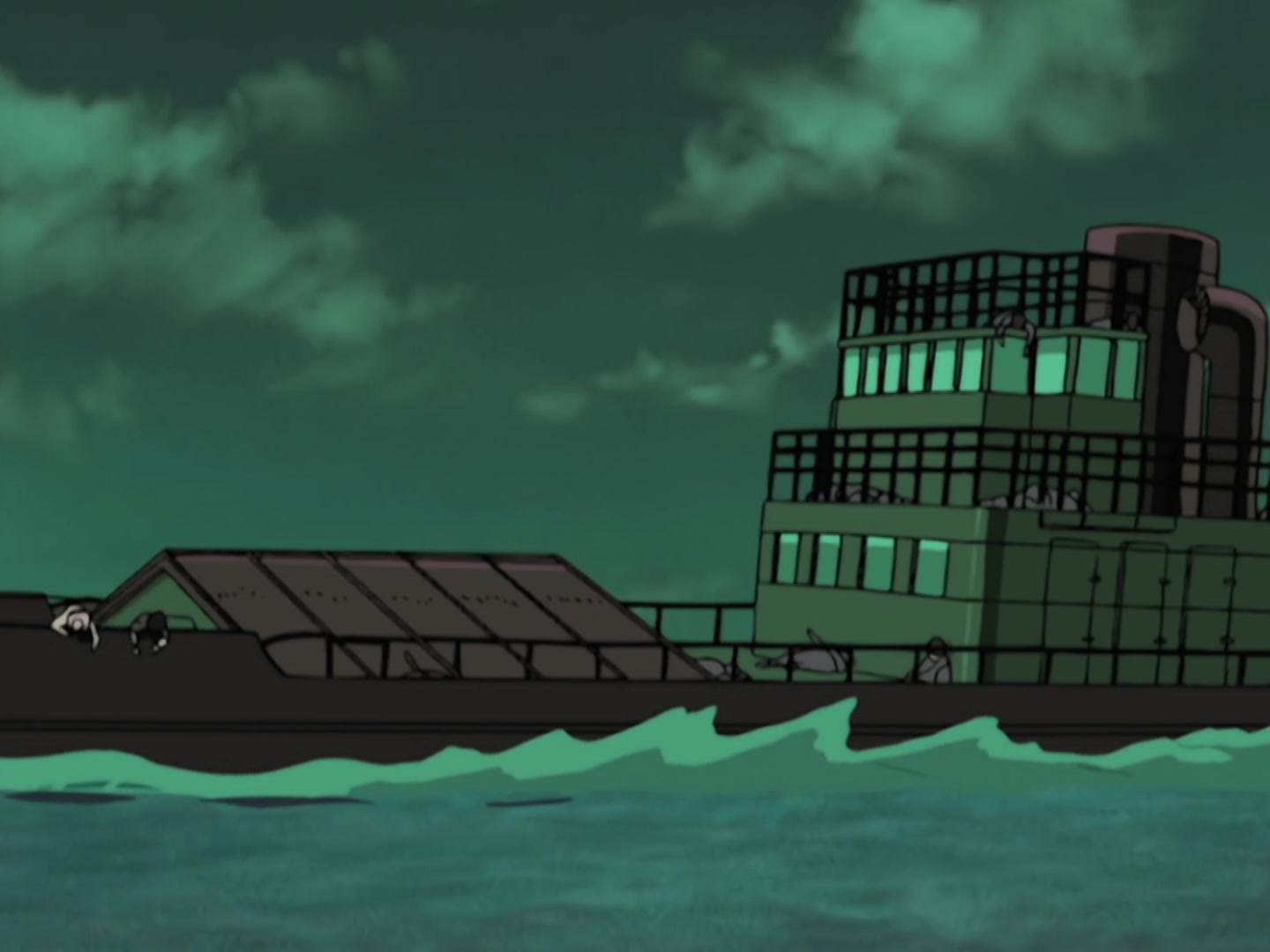 Naruto Ep 209: The Enemy Ninja Dropouts @ 20:04