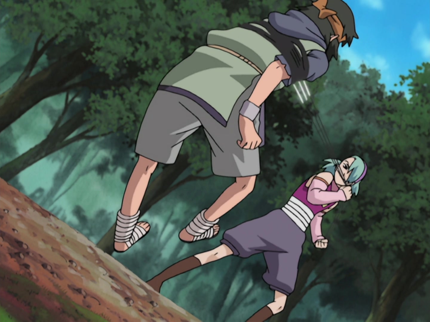 Naruto Ep 211: Memory of Flames @ 18:52