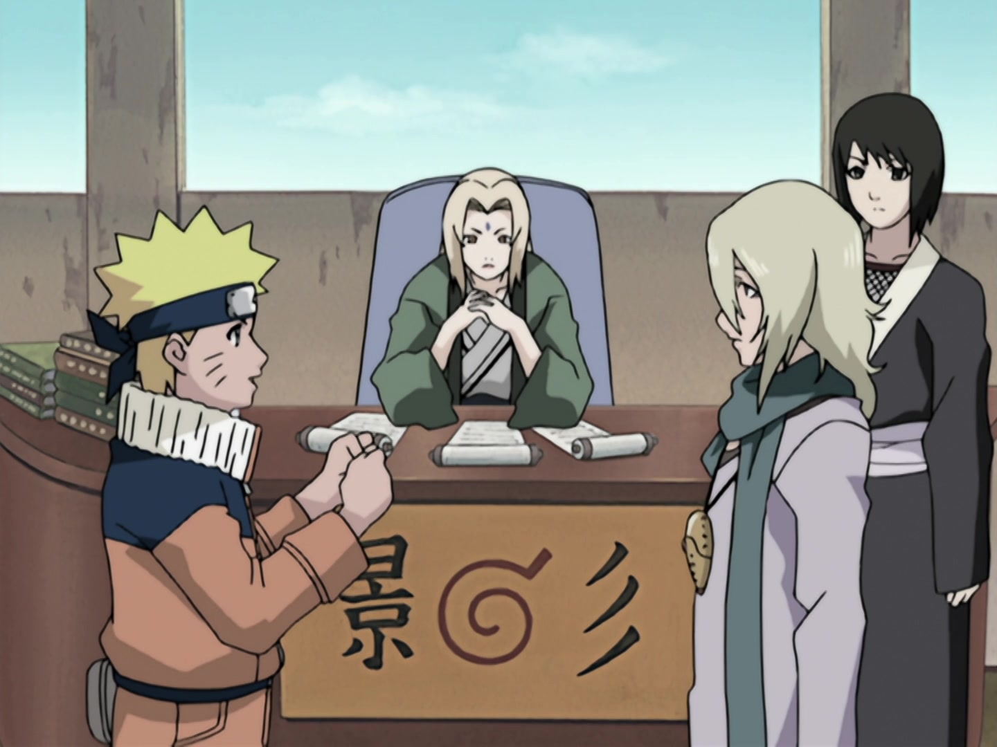 Naruto Ep 214: Bringing Back Reality @ 03:30