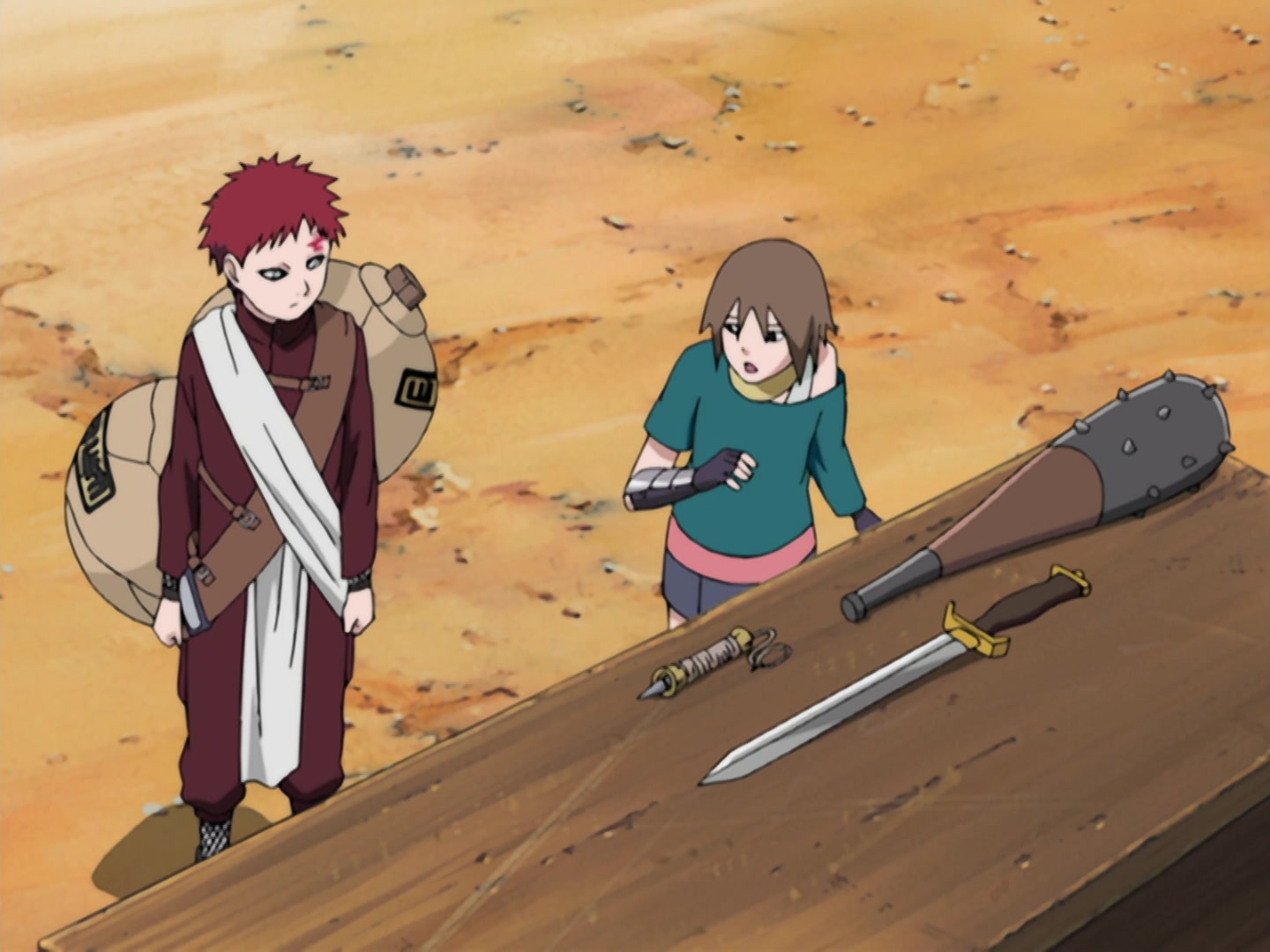 Naruto Ep 216: The Targeted Shukaku @ 08:55