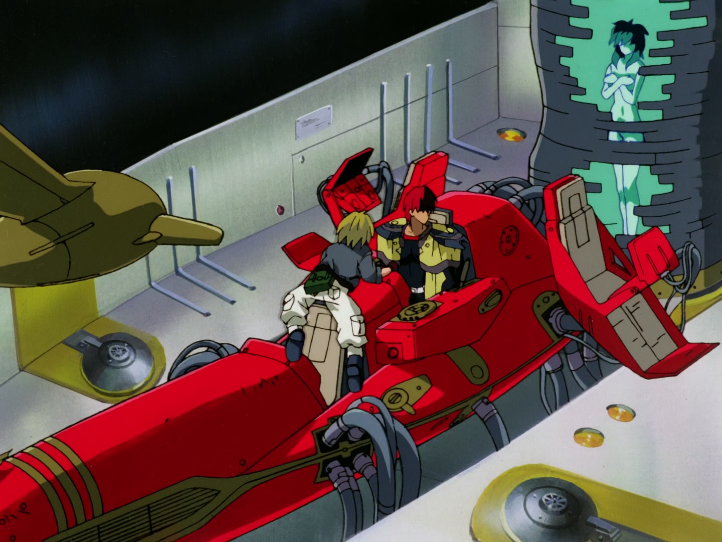 Outlaw Star Ep 6: The Beautiful Assassin @ 00:04:38