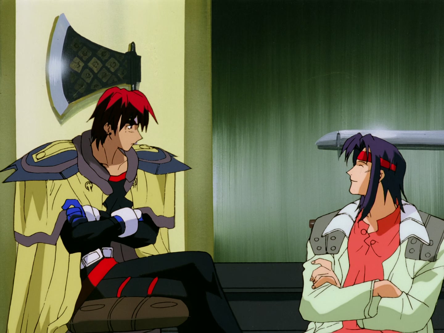 Outlaw Star Ep 6: The Beautiful Assassin @ 00:08:27