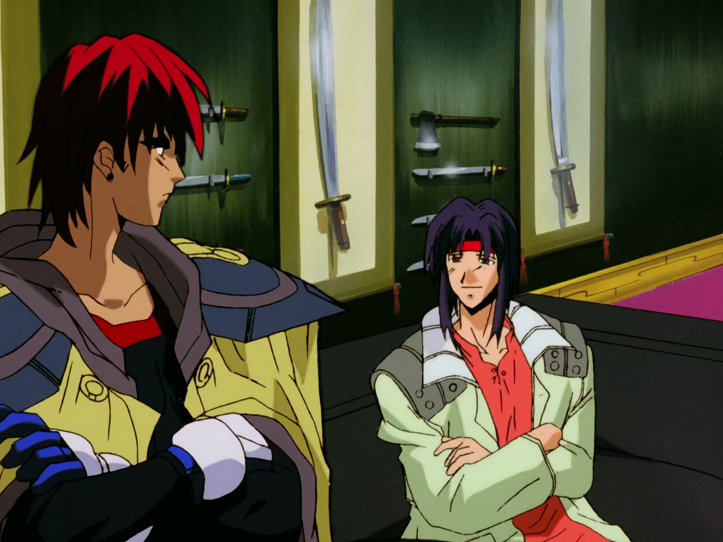 Outlaw Star Ep 6: The Beautiful Assassin @ 00:08:34