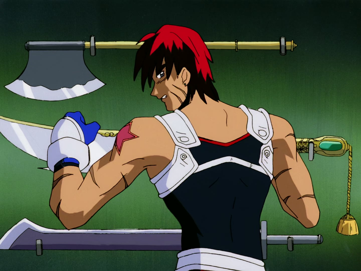 Outlaw Star Ep 6: The Beautiful Assassin @ 00:11:58