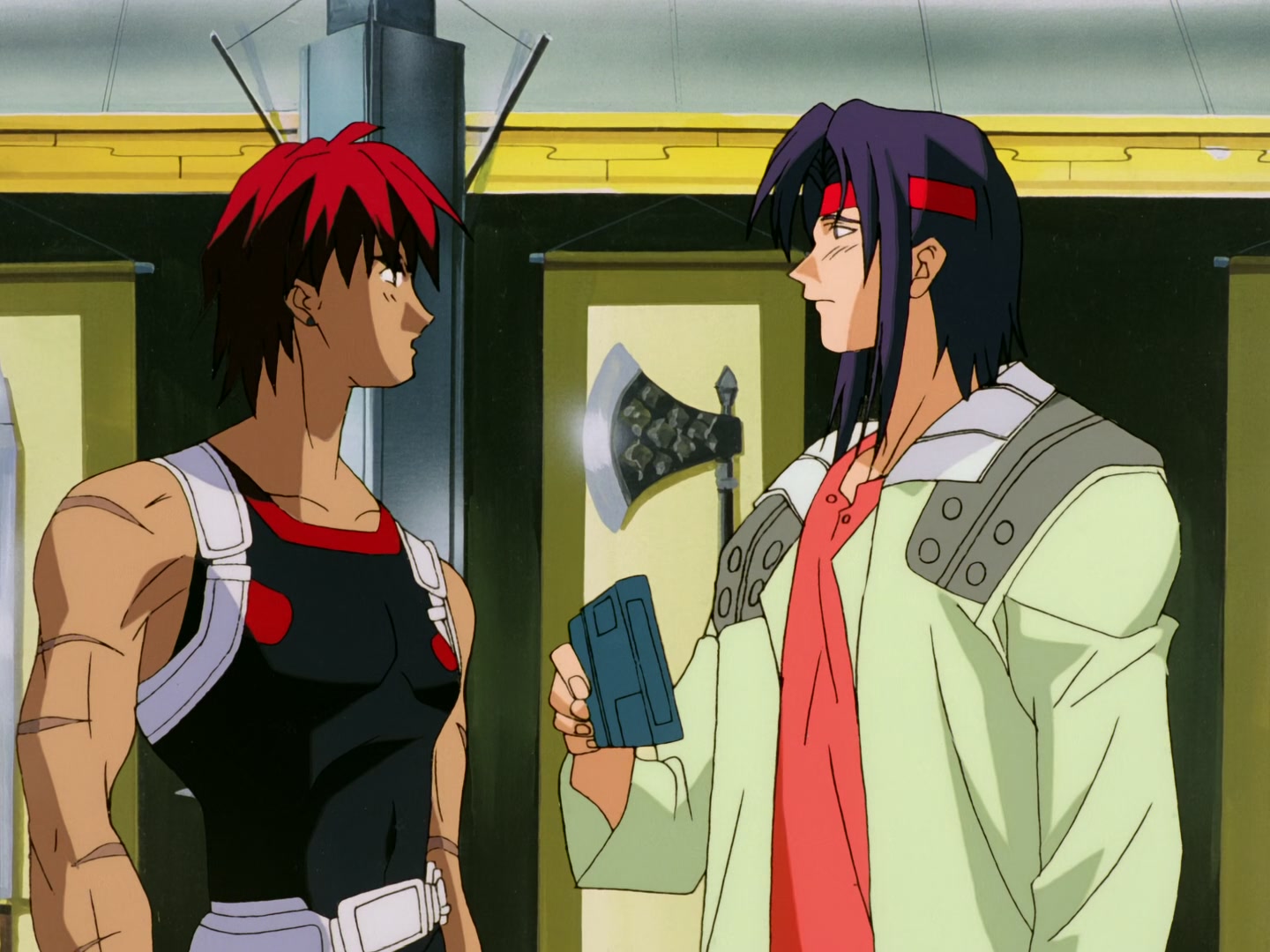 Outlaw Star Ep 6: The Beautiful Assassin @ 00:13:07