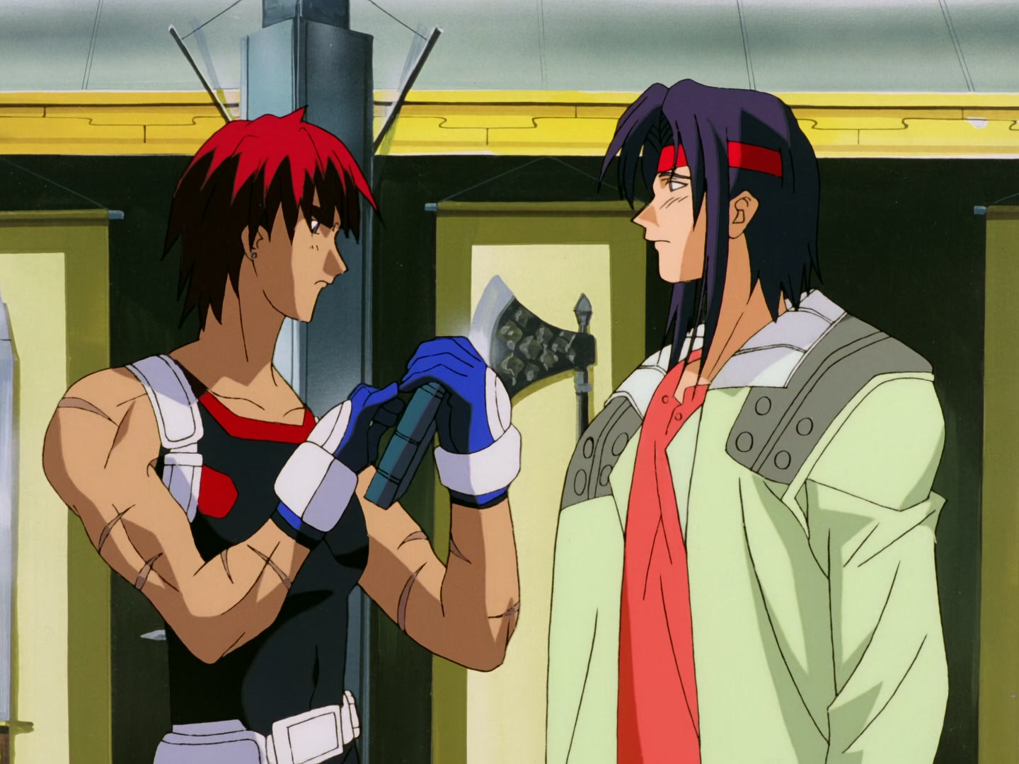 Outlaw Star Ep 6: The Beautiful Assassin @ 00:13:10