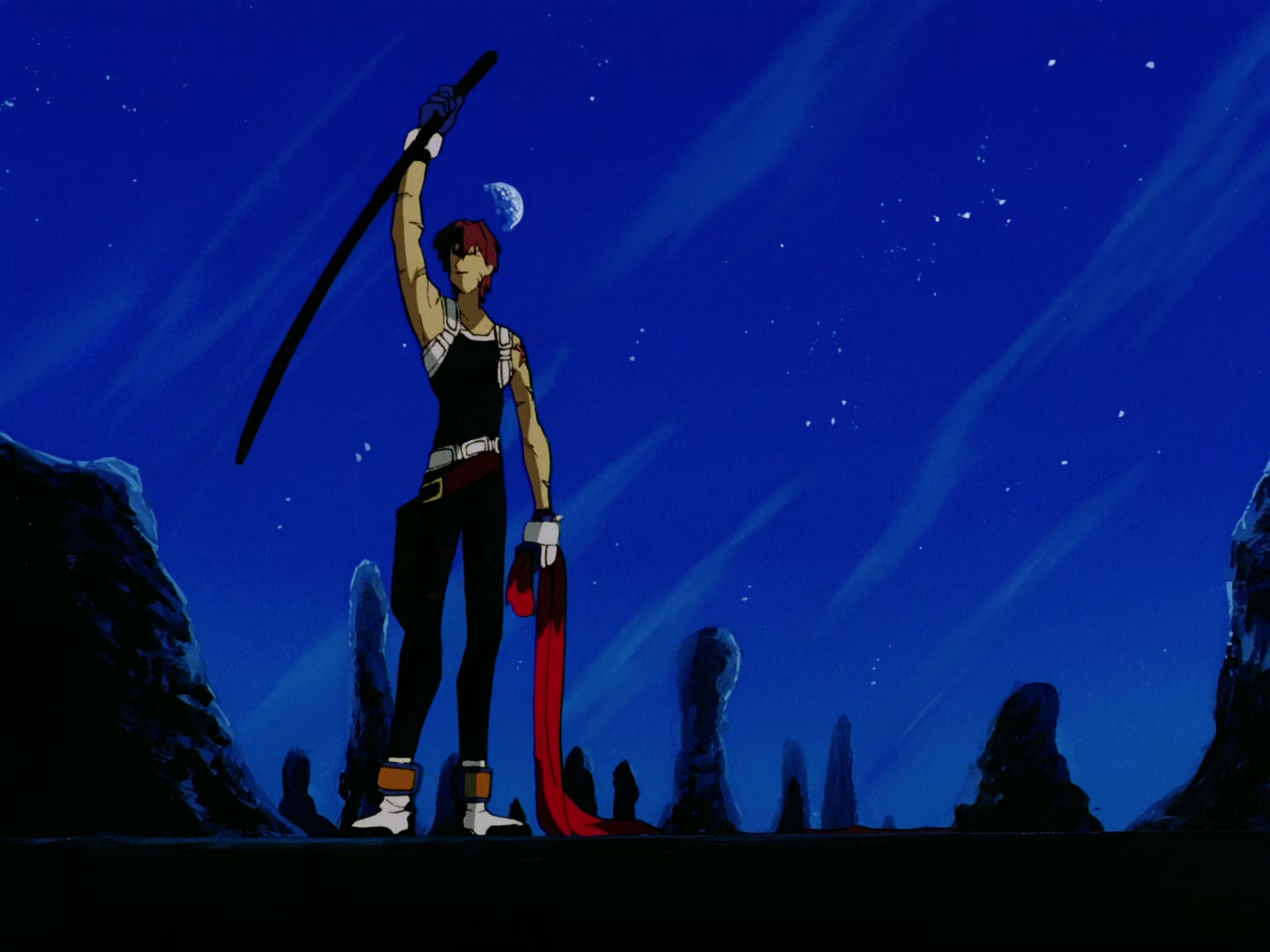 Outlaw Star Ep 6: The Beautiful Assassin @ 00:19:03