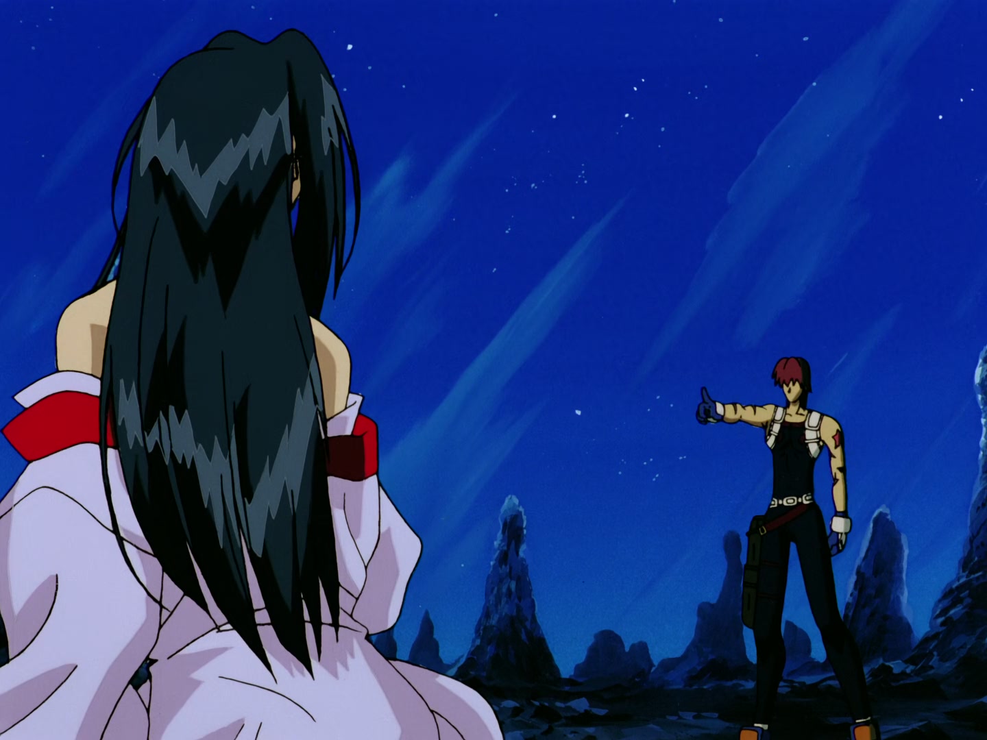 Outlaw Star Ep 6: The Beautiful Assassin @ 00:21:03