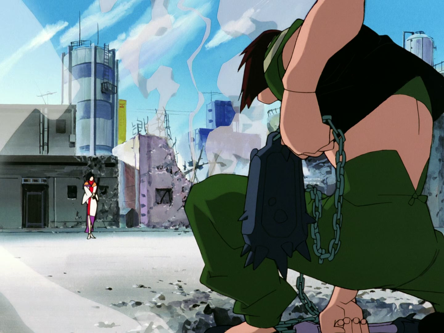 Outlaw Star Ep 7: Creeping Evil @ 00:17:00
