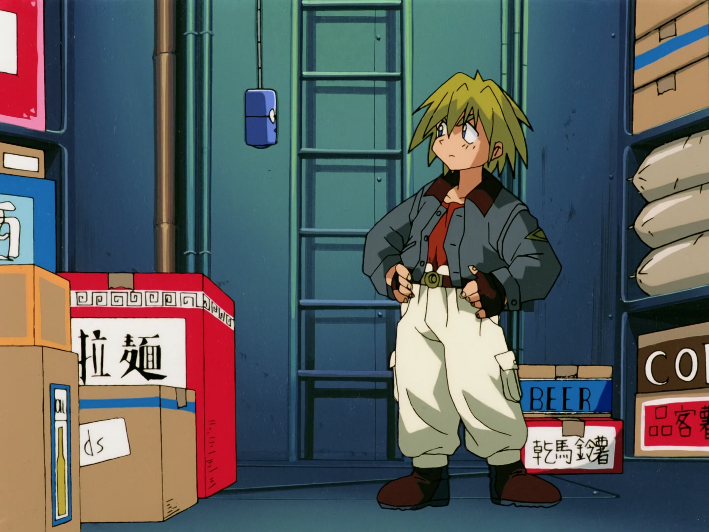 Outlaw Star Ep 9: A Journey of Adventure! Huh? @ 00:04:45
