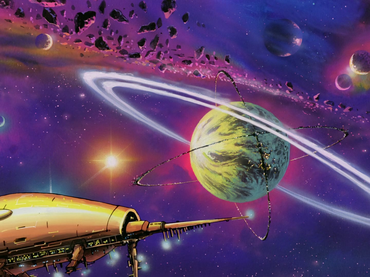Outlaw Star Ep 10: Gathering for the Space Race @ 00:02:45