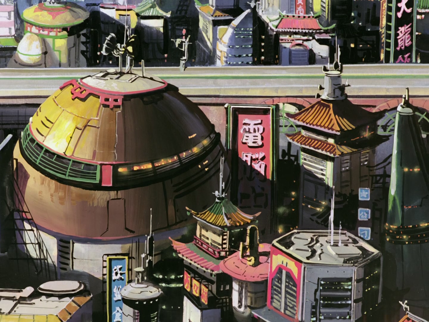 Outlaw Star Ep 10: Gathering for the Space Race @ 00:03:14