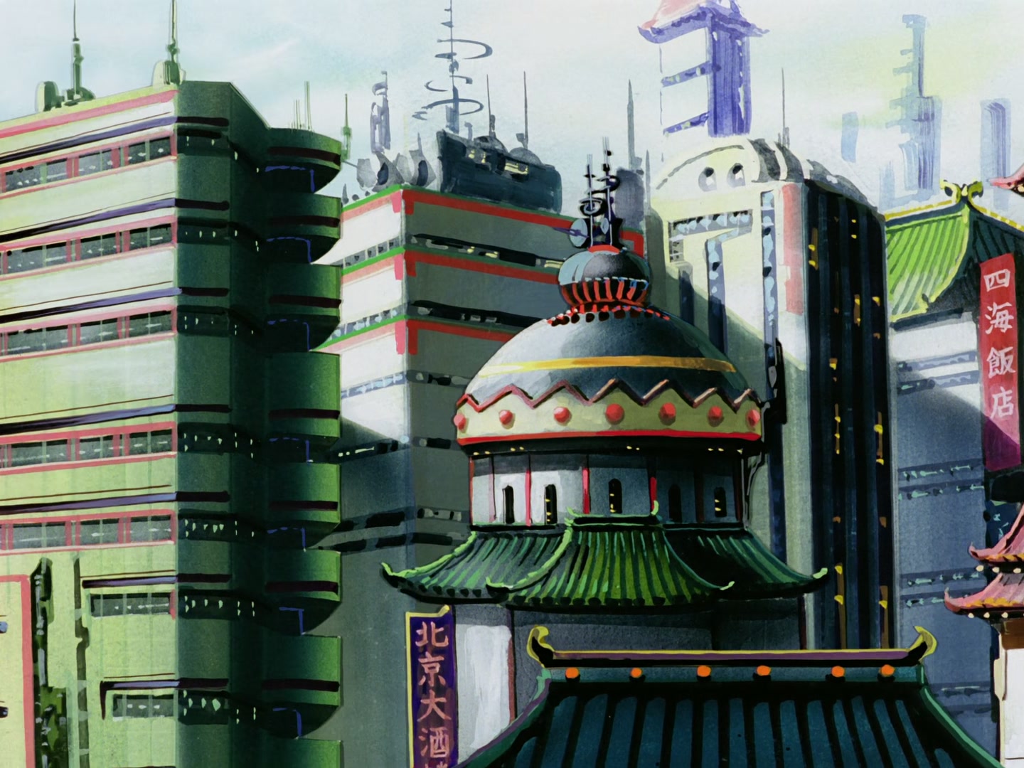 Outlaw Star Ep 10: Gathering for the Space Race @ 00:03:25