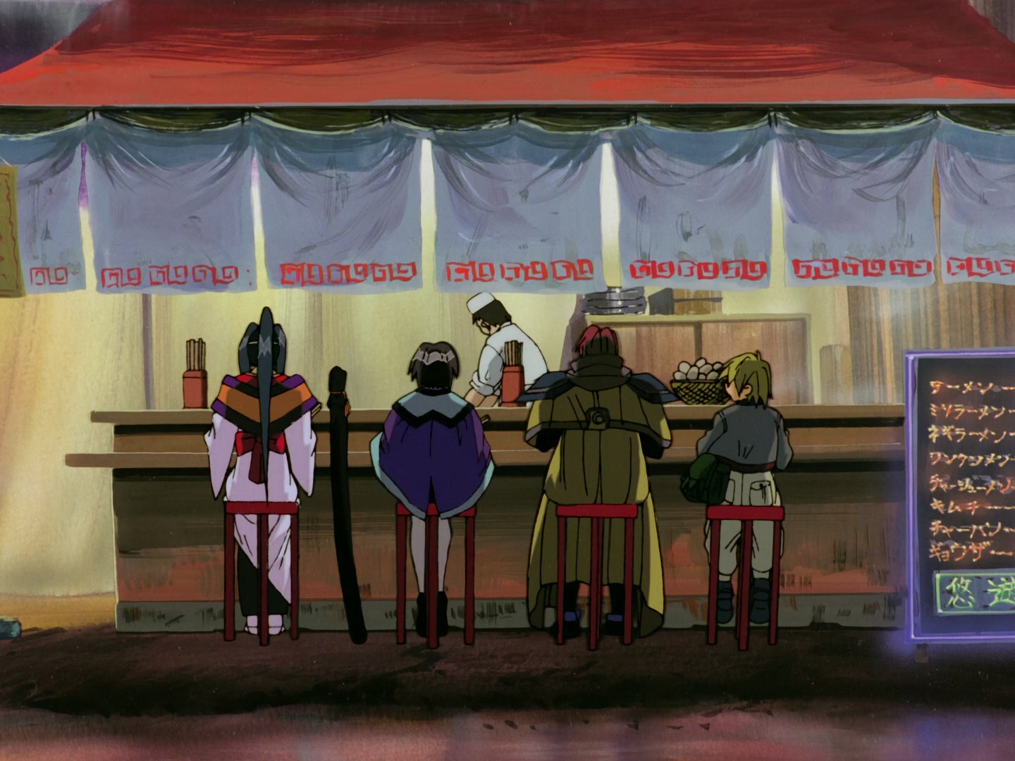 Outlaw Star Ep 10: Gathering for the Space Race @ 00:05:55
