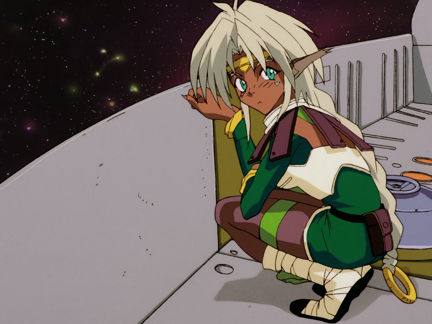 Outlaw Star Ep 11: Adrift in Subspace @ 00:16:53