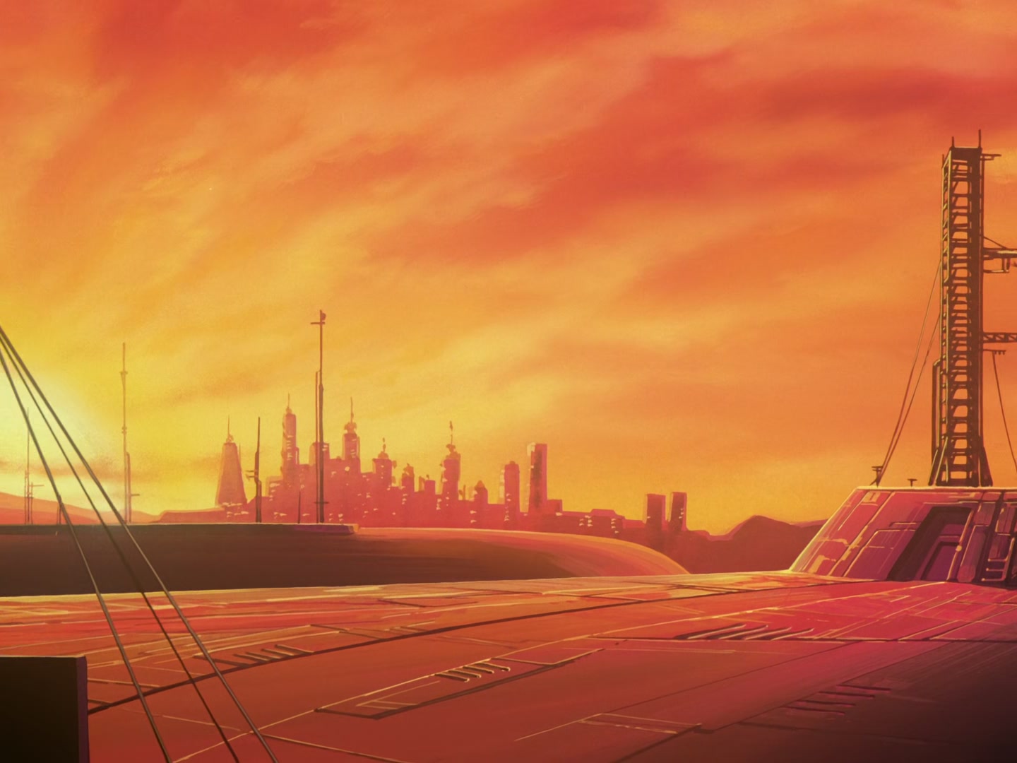 Outlaw Star Ep 16: Demon of the Water Planet @ 00:02:45