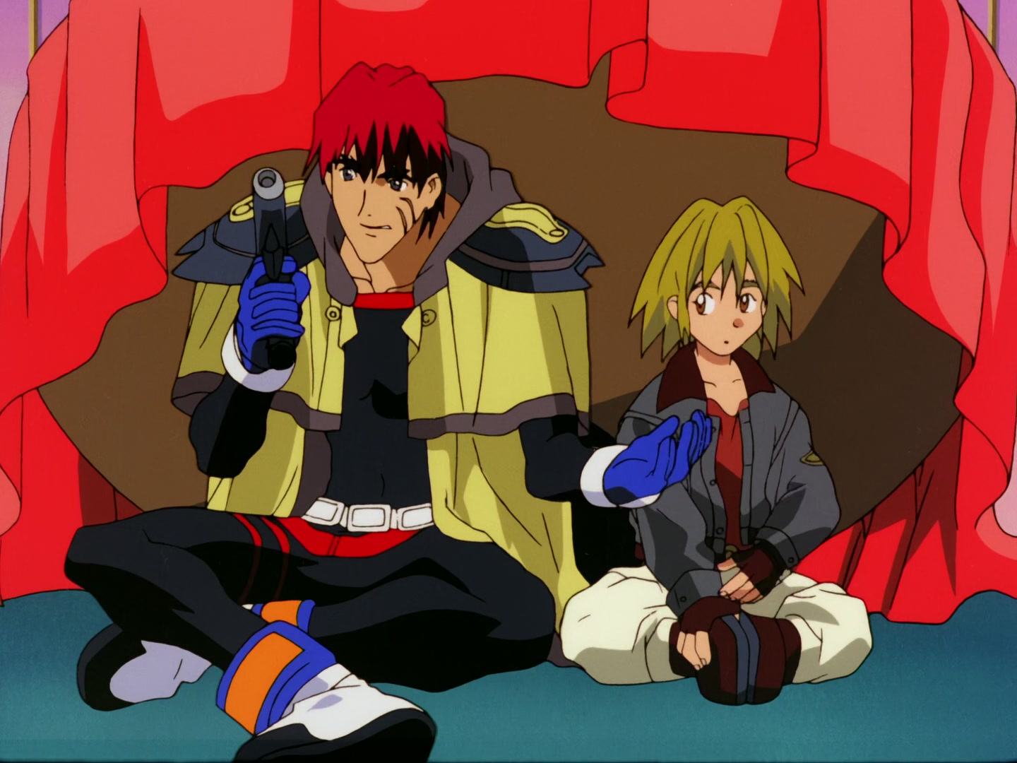 Outlaw Star Ep 16: Demon of the Water Planet @ 00:07:45
