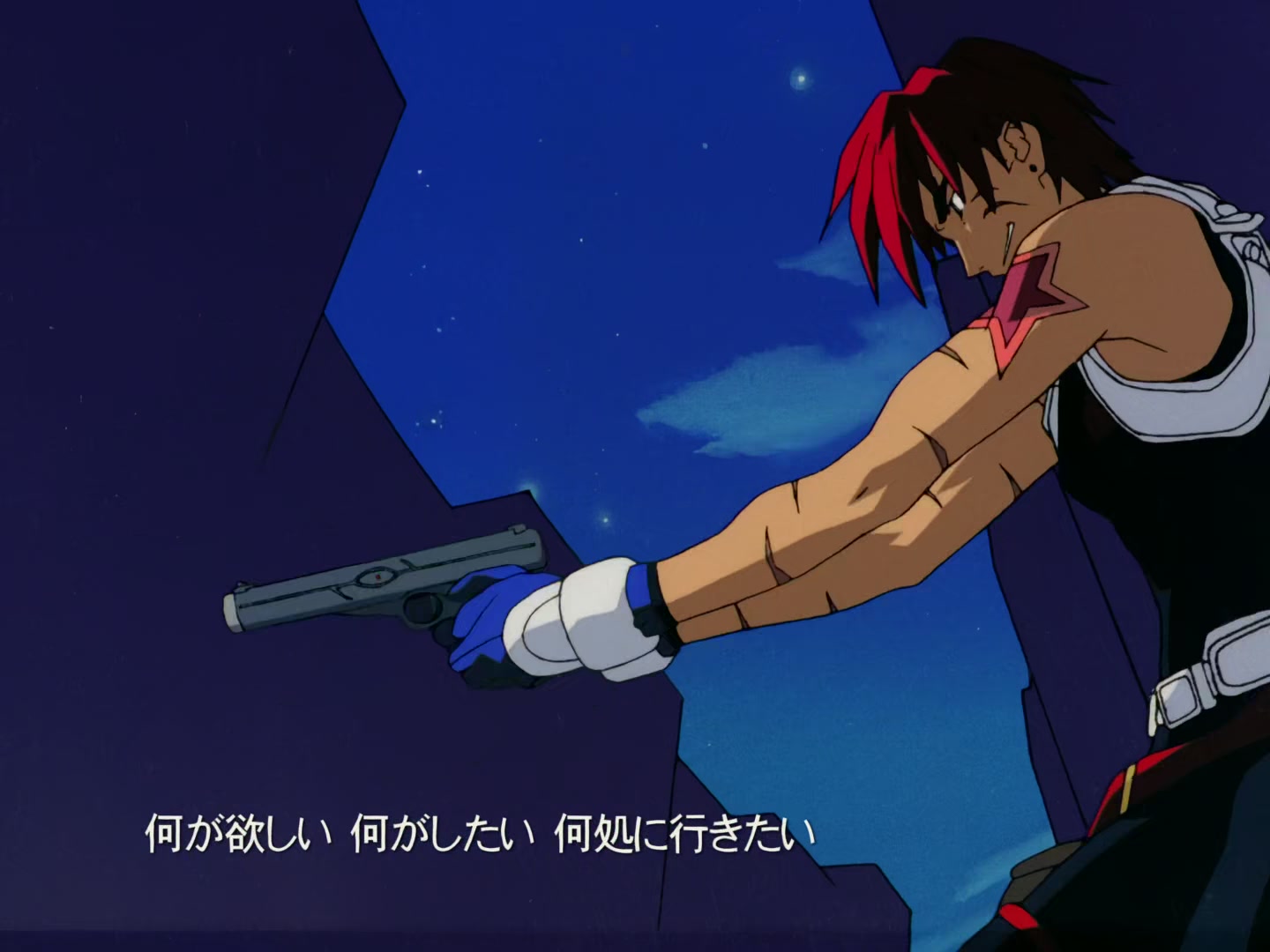 Outlaw Star Ep 18: The Strongest Woman in the Universe @ 00:02:19