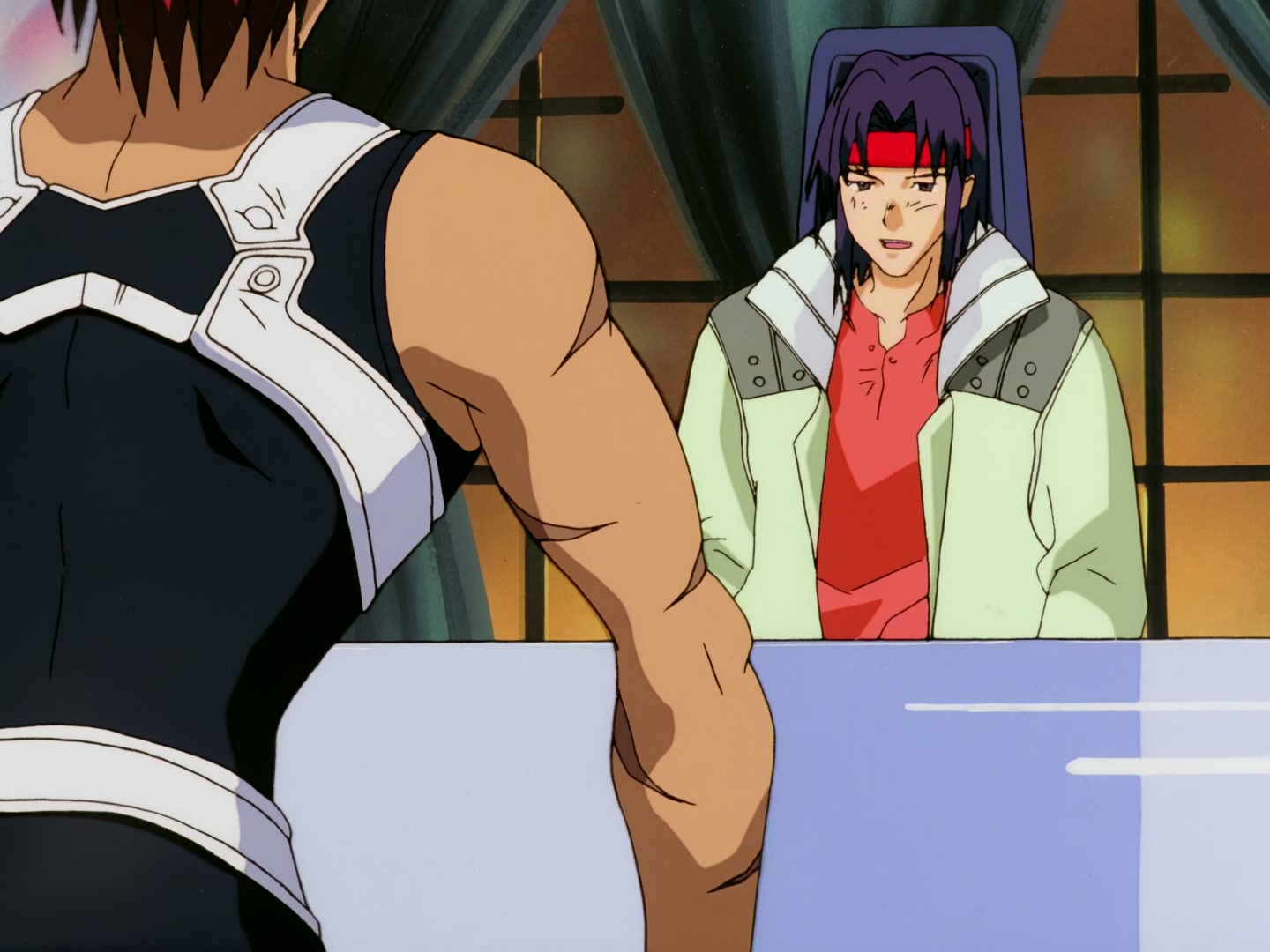 Outlaw Star Ep 18: The Strongest Woman in the Universe @ 00:03:35