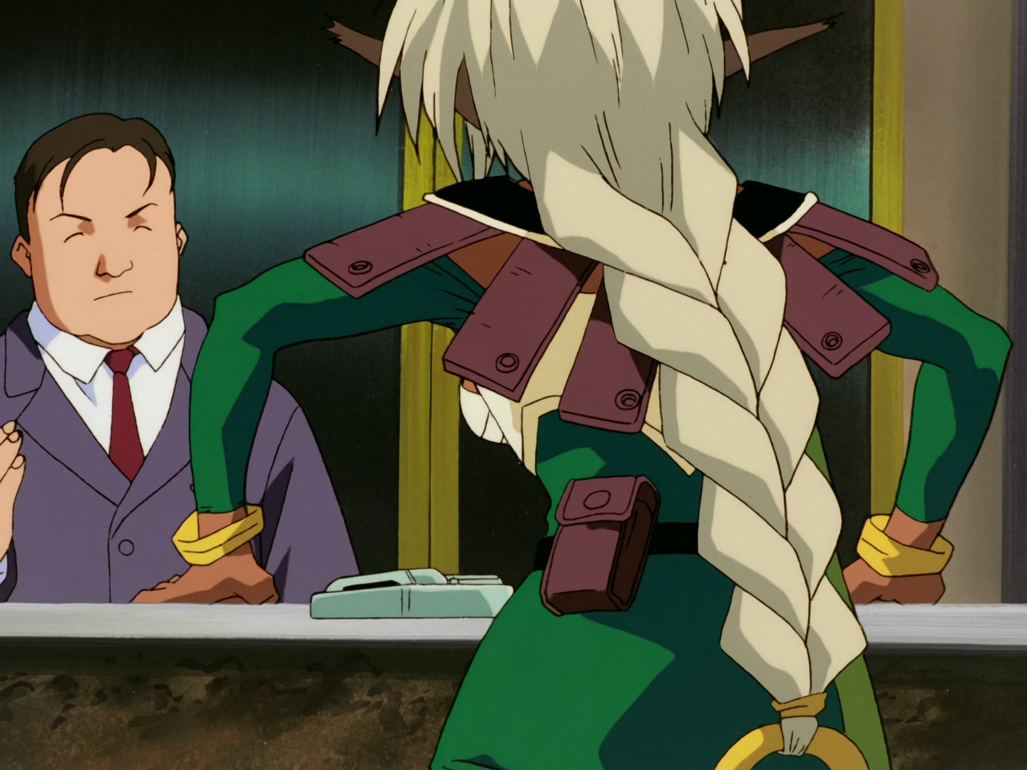 Outlaw Star Ep 18: The Strongest Woman in the Universe @ 00:06:51