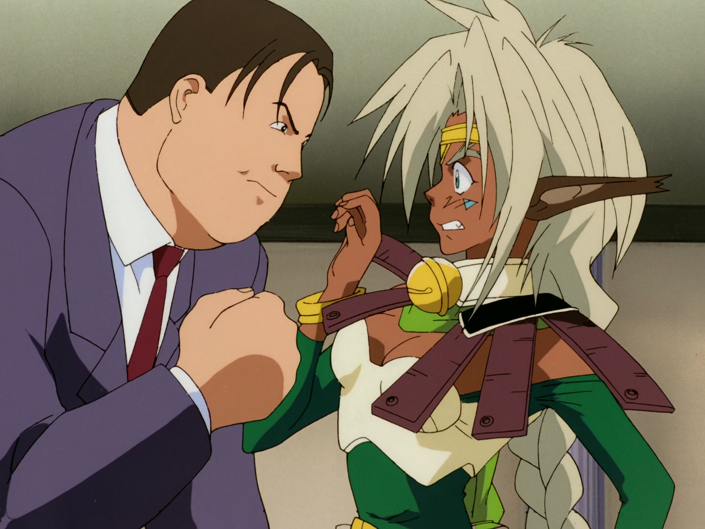 Outlaw Star Ep 18: The Strongest Woman in the Universe @ 00:07:23