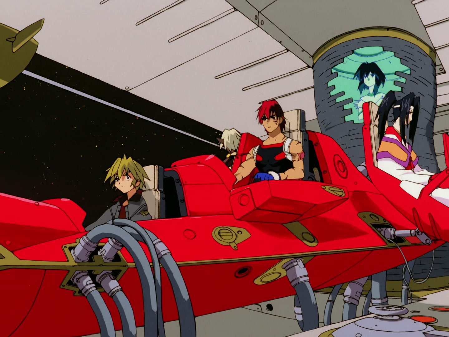 Outlaw Star Ep 20: Cats and Girls and Spaceships @ 00:02:41