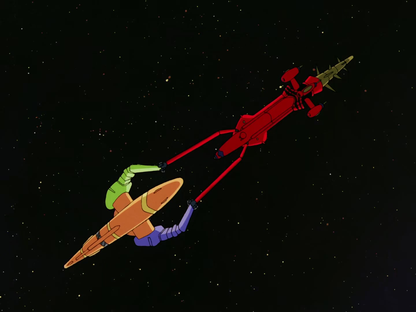 Outlaw Star Ep 20: Cats and Girls and Spaceships @ 00:05:10