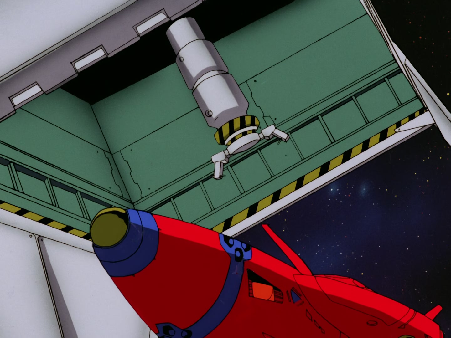 Outlaw Star Ep 20: Cats and Girls and Spaceships @ 00:07:00