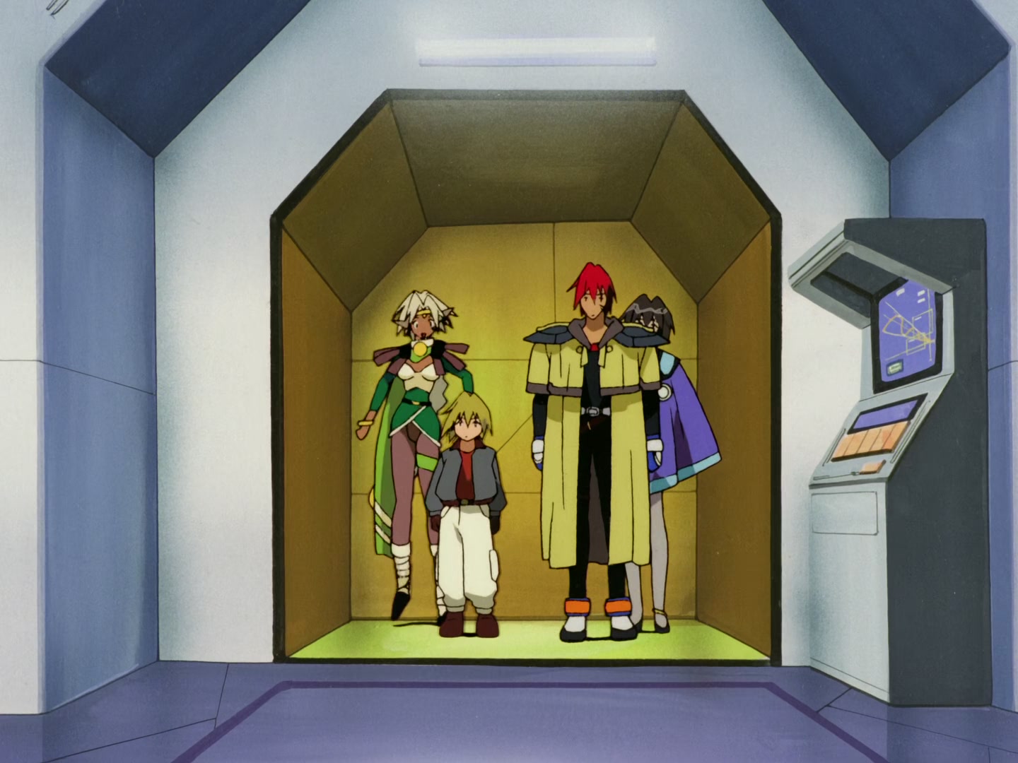 Outlaw Star Ep 20: Cats and Girls and Spaceships @ 00:07:21