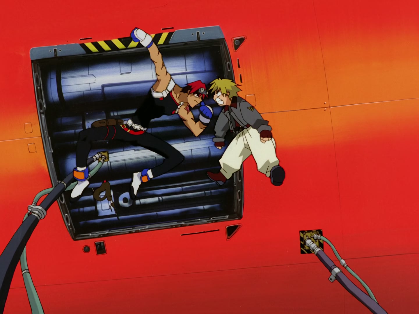 Outlaw Star Ep 20: Cats and Girls and Spaceships @ 00:14:49