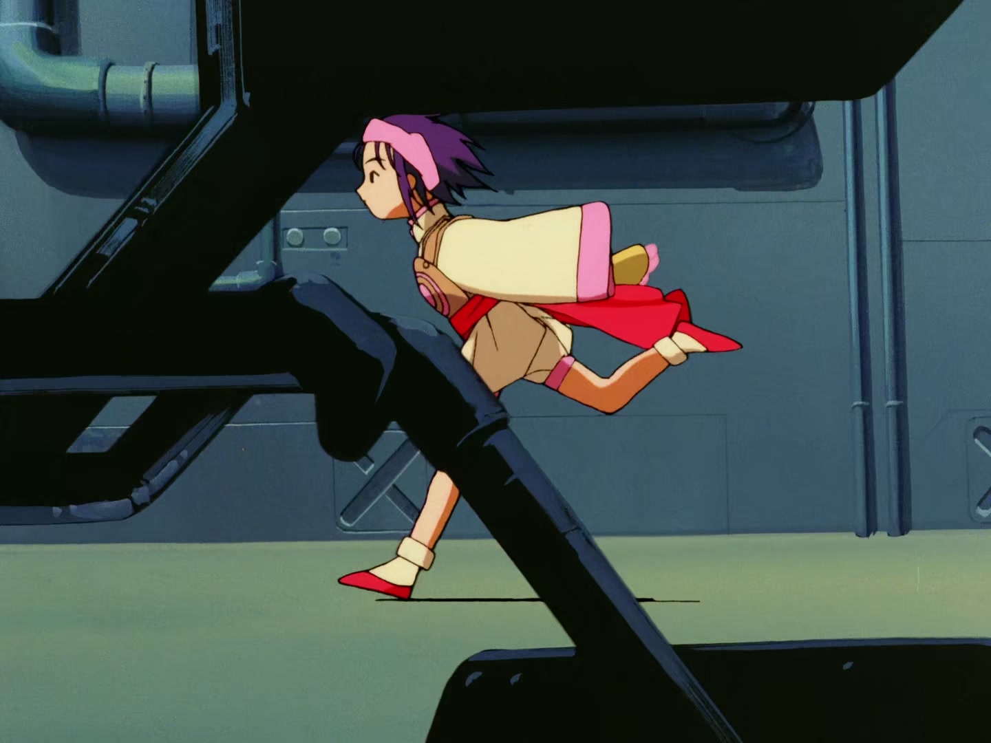 Outlaw Star Ep 20: Cats and Girls and Spaceships @ 00:17:00