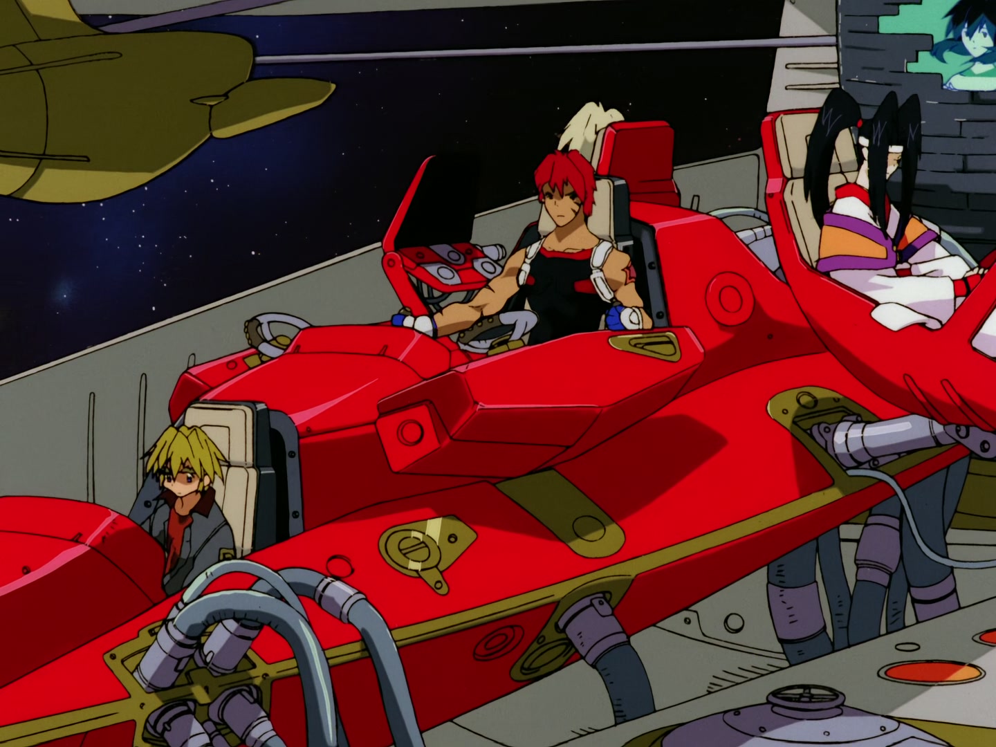 Outlaw Star Ep 20: Cats and Girls and Spaceships @ 00:18:30